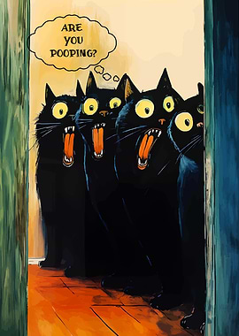 Are you pooping? Cats