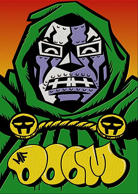 MF DOOM Illustration