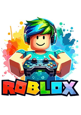 Roblox Gamer with Controller