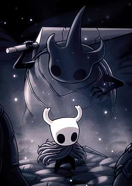 Hollow Knight and the Elderbug