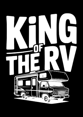 King of the RV Illustration
