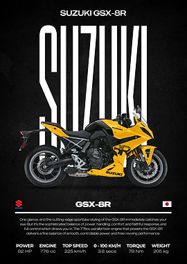 Suzuki GSX-8R Motorcycle