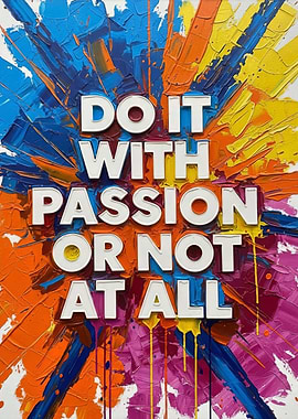 Do it with passion artwork