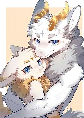 Furry Dragon Hug