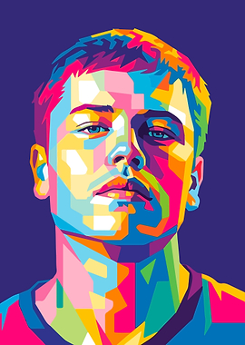 Dlow Colorful Portrait Illustration