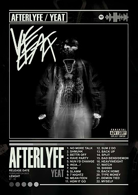 AFTERLYFE / YEAT Album Cover
