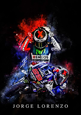 Jorge Lorenzo MotoGP Racing