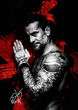 CM Punk Portrait
