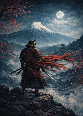 Samurai Warrior Landscape