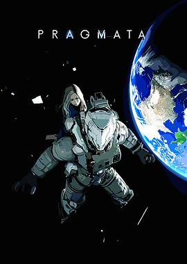 Pragmata: Astronaut and Girl in Space