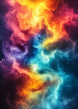 Colorful Nebula Cloud