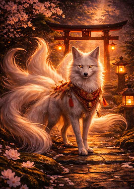 Nine-tailed Fox in Japanese Setting