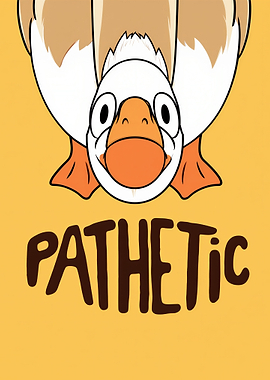 Pathetic Goose Cartoon