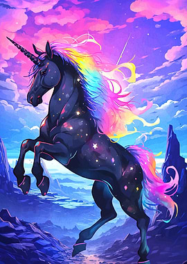 Rainbow Mane Unicorn