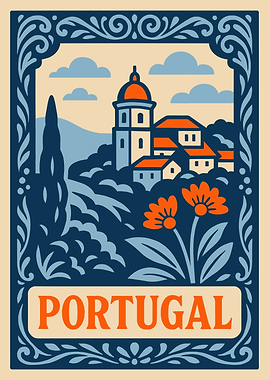 Portugal Travel Poster
