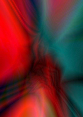 Abstract Red and Teal Gradient