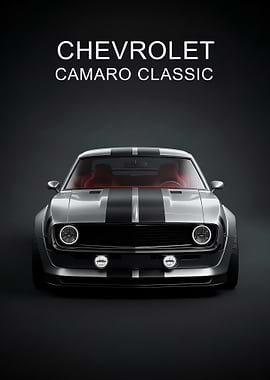 Chevrolet Camaro Classic Car poster