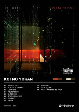Deftones - Koi No Yokan Album Art