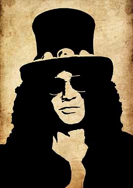 Slash Portrait Silhouette Art