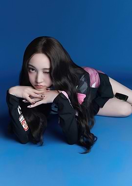 Woman in Black and Pink Outfit