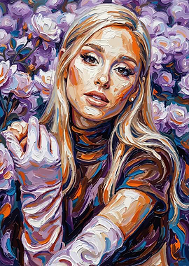 Ariana Grande Painting Art