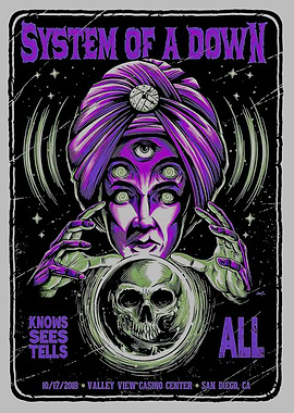 System of a Down Concert Poster
