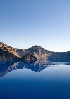 Crater Lake Reflection
