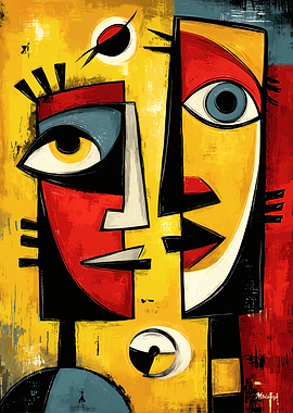 Split Perception — Contemporary Abstract Expressionism