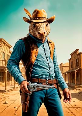 Armadillo Cowboy