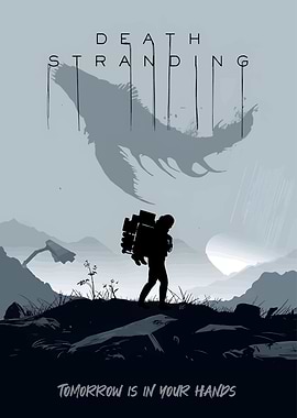 Death Stranding Minimalist Poster