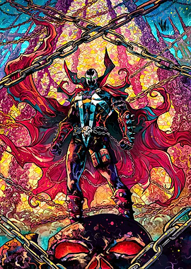 Spawn Comic Book Art