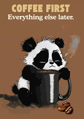 Coffee First Panda