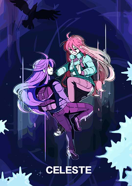 Celeste game fan art illustration