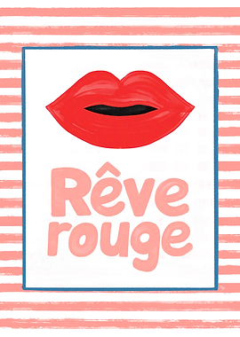 Retro Rêve Rouge French Lips