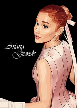 Ariana Grande vector art