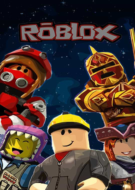 Roblox Characters in Space