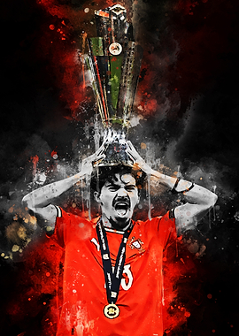 Vitinha Celebrating with Trophy