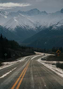 Alaska Mountain Drive