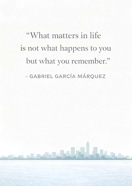 Gabriel Garcia Marquez Quote
