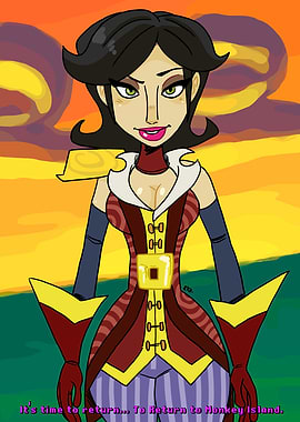 Elaine Marley from Monkey Island
