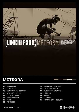 Linkin Park Meteora Album Cover