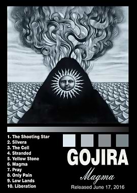 Gojira Magma Album Cover Art