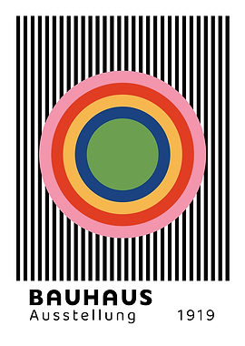 BAUHAUS | Concentric Rainbow