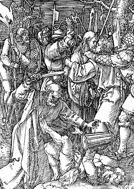 The Betrayal of Christ Albrecht Durer Engraving