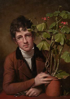 Rubens Peale with a Geranium