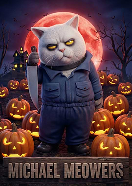 Meowers Halloween Cat