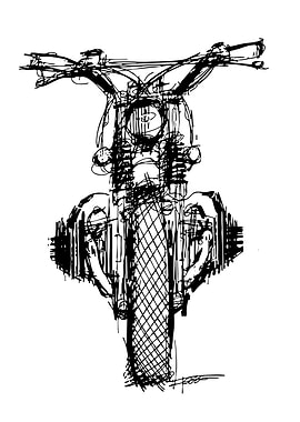 Motorcycle Sketch