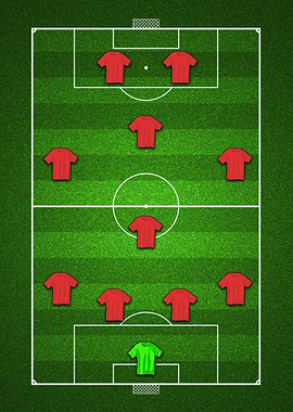 Football Field Formation