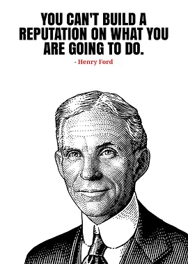 Henry Ford Quote Engraving
