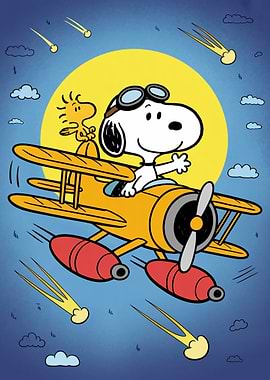Snoopy and Woodstock Flying Adventure